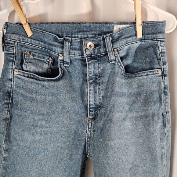 Rag & Bone Womens High Rise Ankle Skinny Jeans Size 27 - Picture 4 of 14